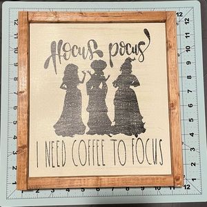 Hocus Pocus Coffee Sign